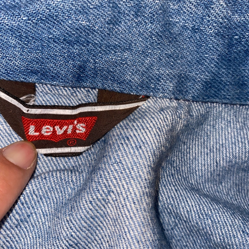 Vintage oversized denim shirt - Picture 4 of 4